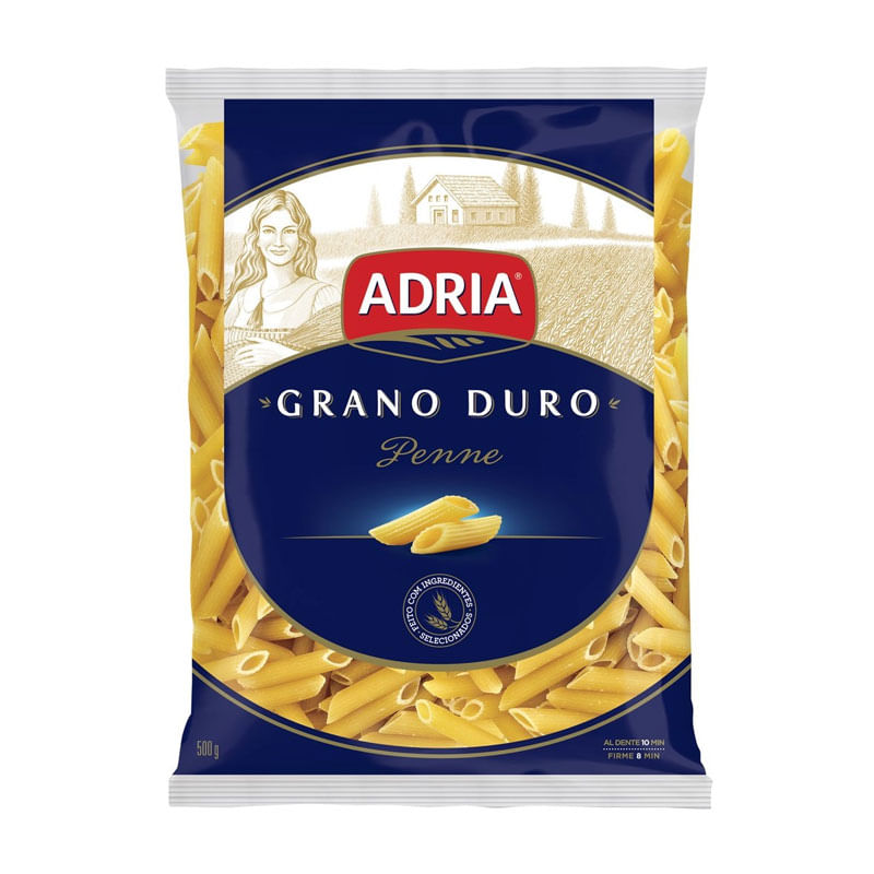 Macarrão Grano Duro Adria Penne 500g