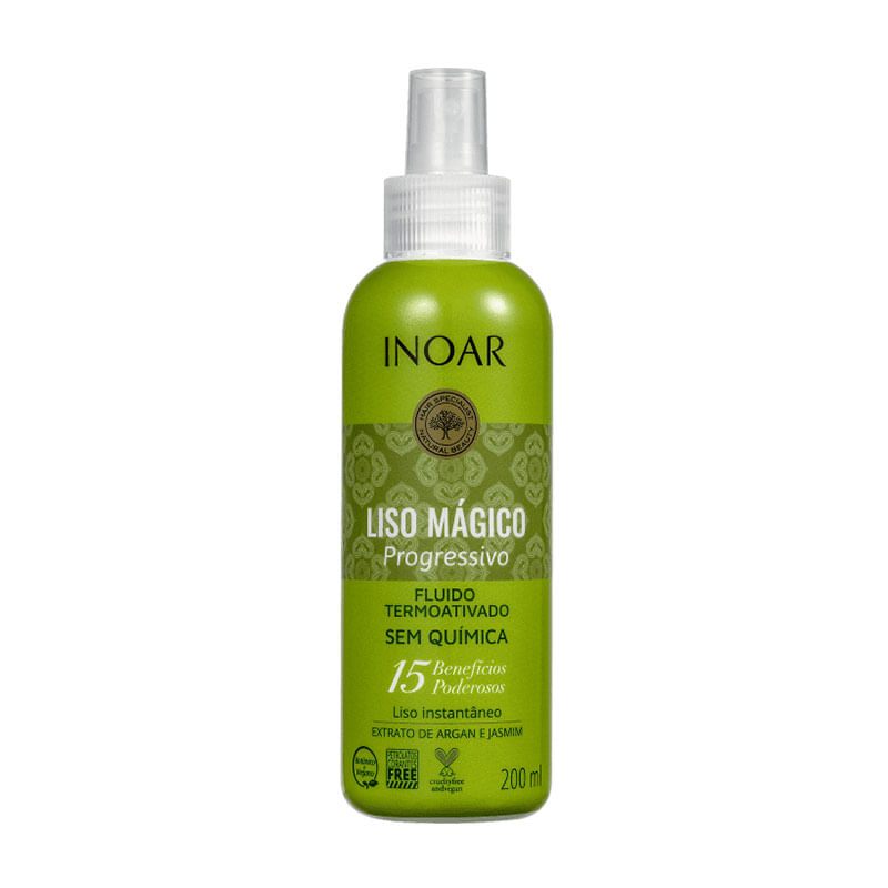 Fluido Termoativo Inoar Liso Magic 200ml
