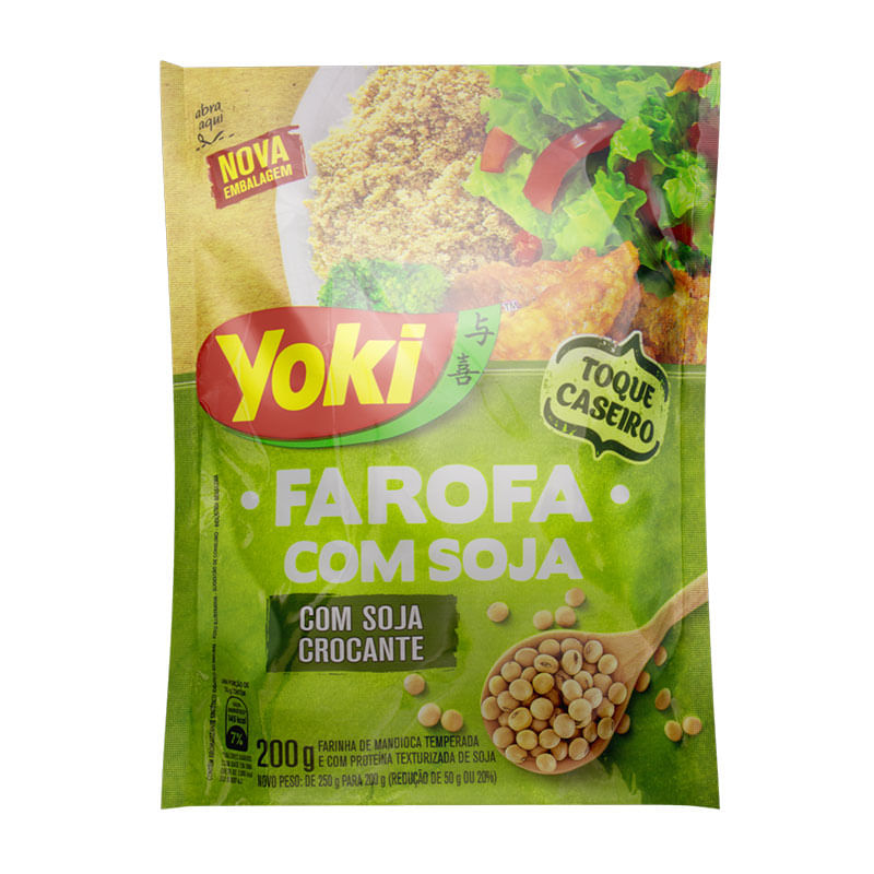 Farofa Soja Yoki 200g