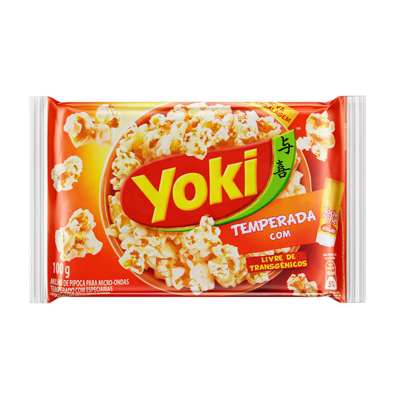 Pipoca de Microondas Yoki Toque do Chef 100g