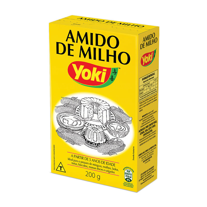 Amido de Milho Yoki 200g