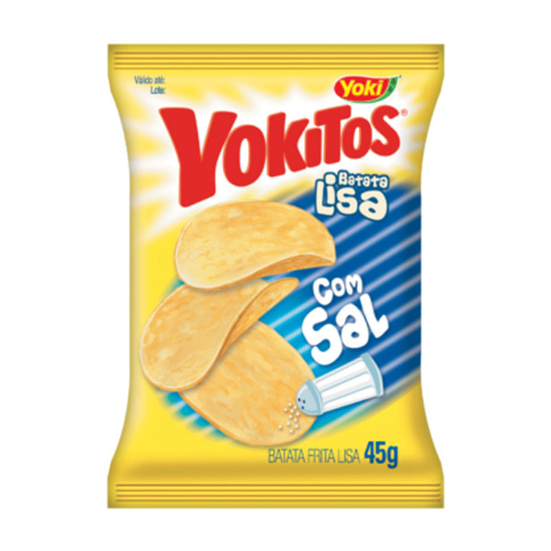 Batata Lisa Yoki Natural 45g
