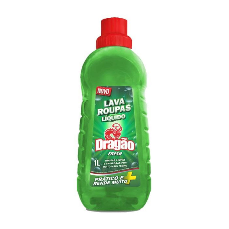 Lava Roupas Liquido Dragão Verde 1L