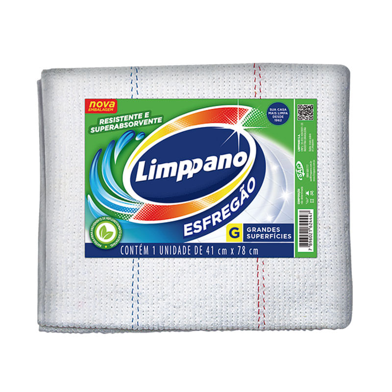 Pano de Chão G 41X78cm Limppano 1X1un