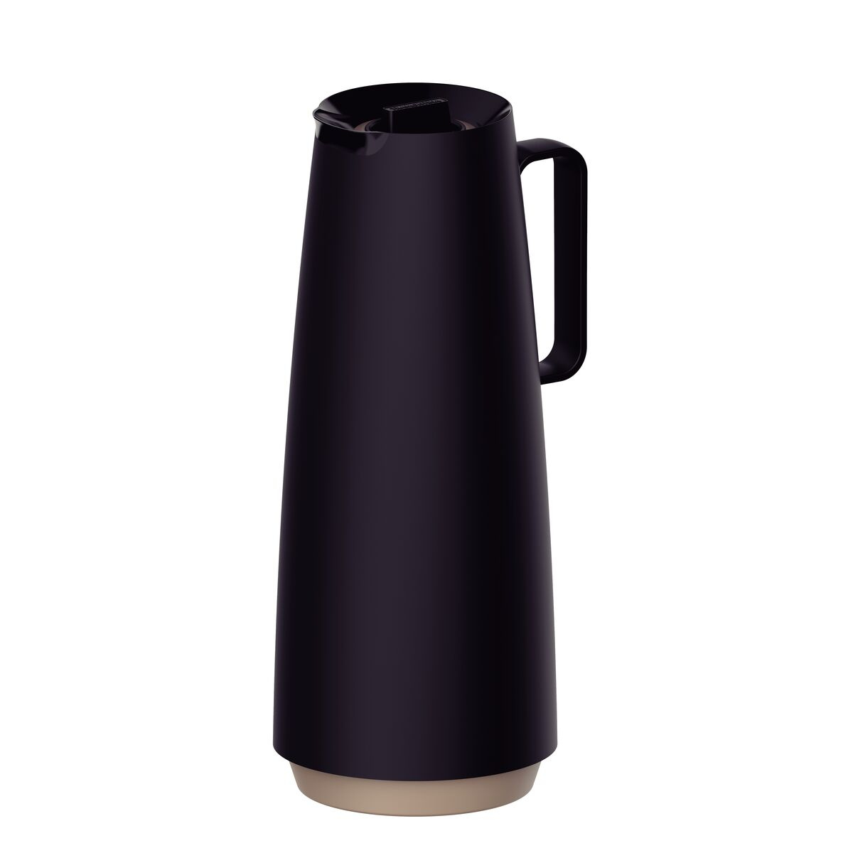 Bule Térmico Exata Preto em Aço Inox 1L - Tramontina