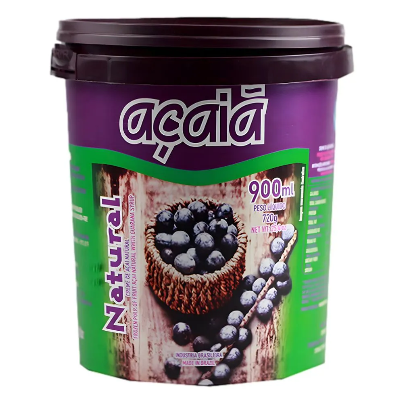 Creme de Açaí Canaã Zero Natural 900ml