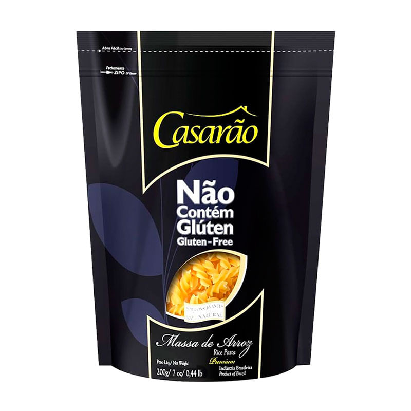 Massa Casarão Fusili Premium 200g