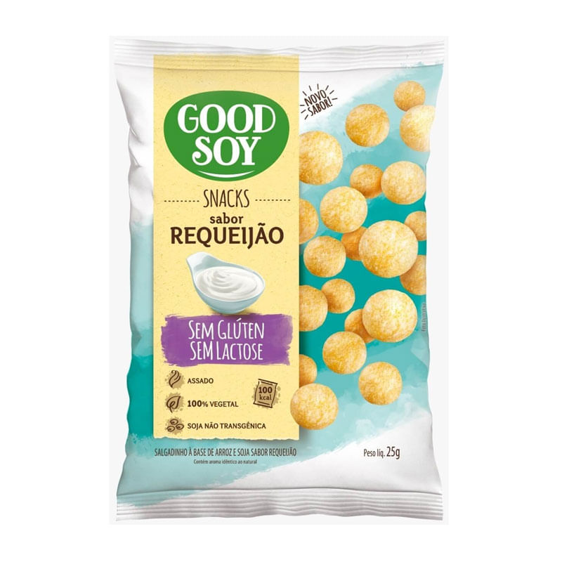 Snack Soja Good Soy Requeijão 25g
