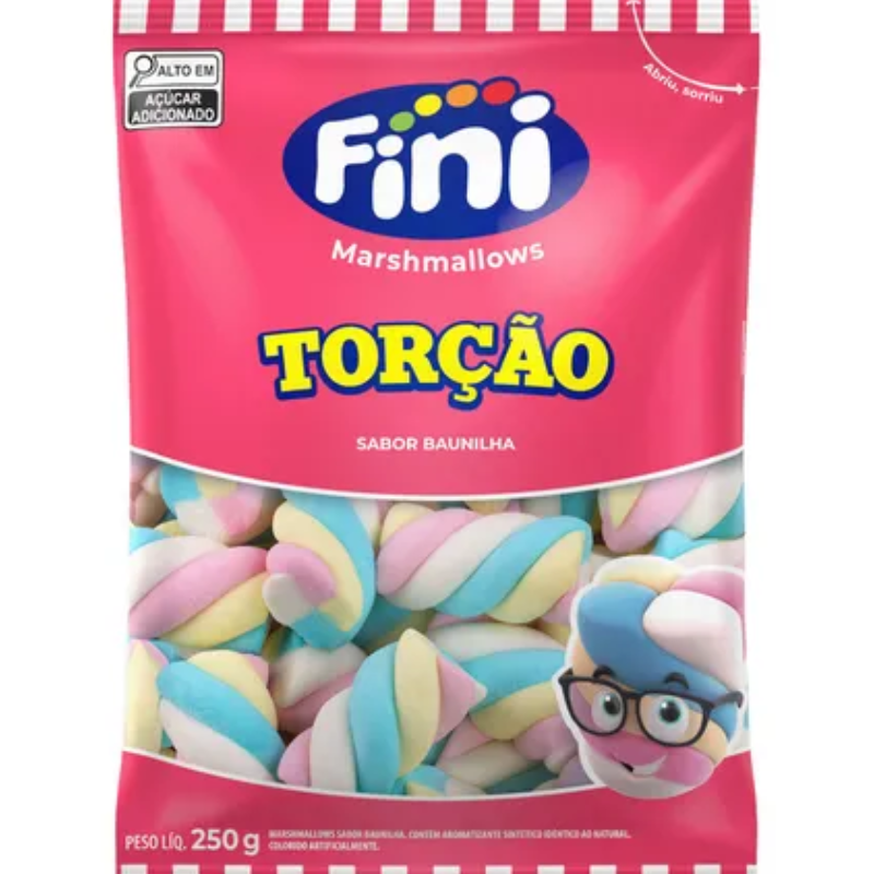 Marshmallows Fini Recheado Color 250g