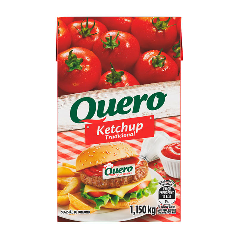 Ketchup Quero Tradicional 1,150kg