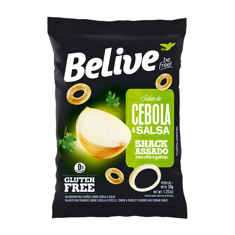 Snacks Belive Salsa e Cebola 35g