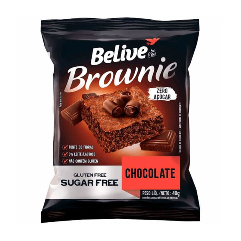 Brownie Belive Chocolate 40g