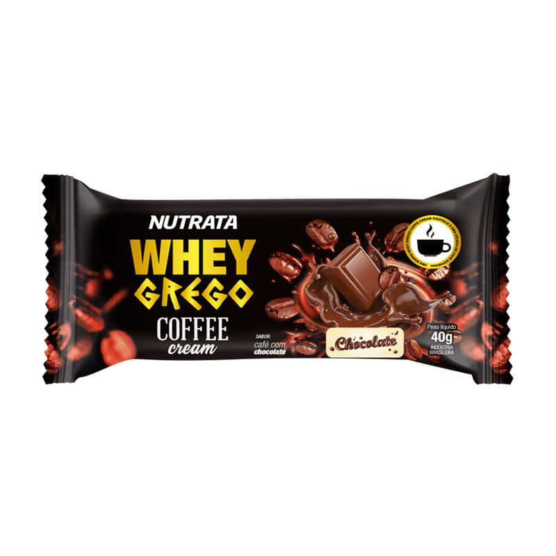 Barra Whet Grego Nutrata Coffee Chocolate 40g