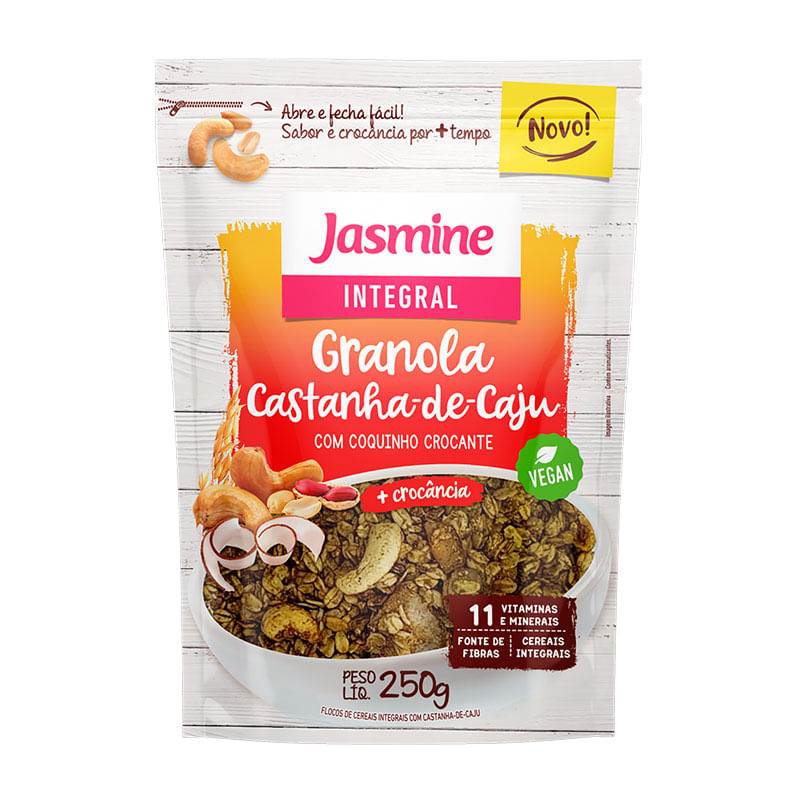 Granola Jasmine Castanha de Caju 250g