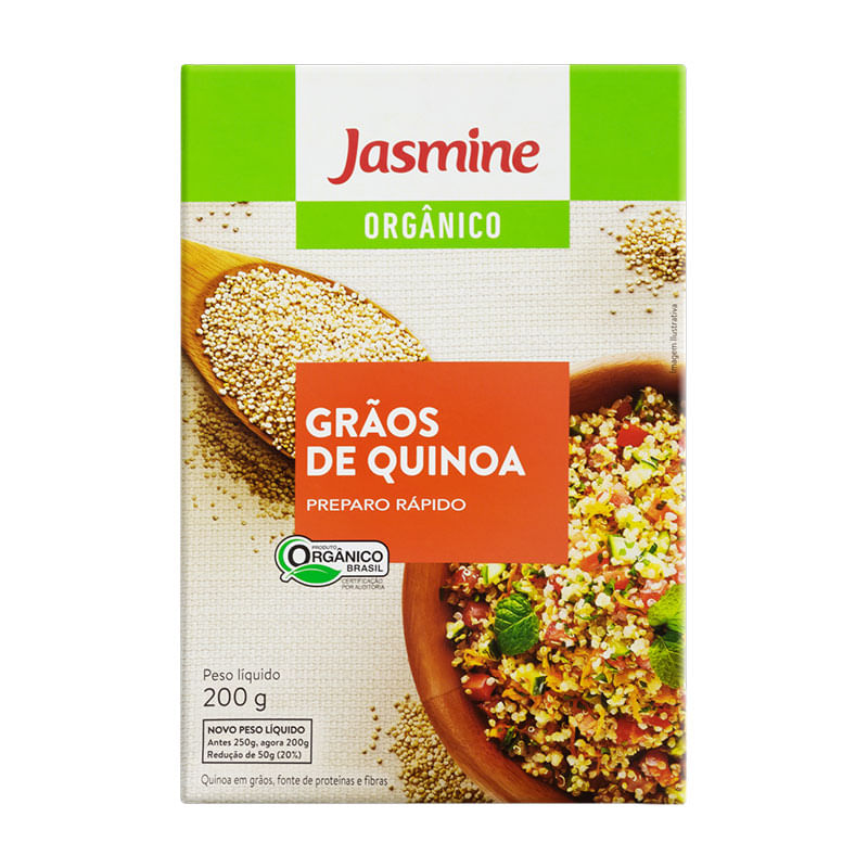 Quinoa em Grãos Jasmine Orgânico 200g