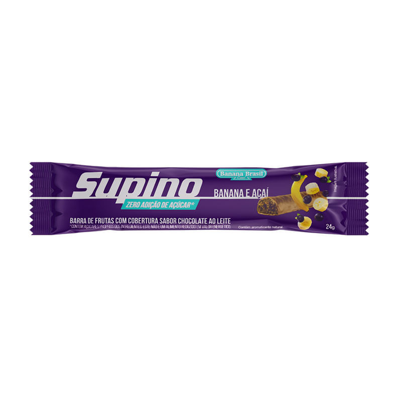 Supino Zero Banana Brasil Açaí 24g