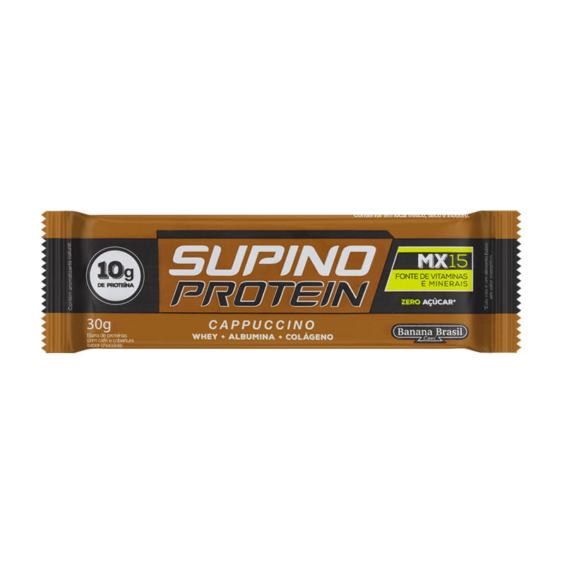 Supino Protein Banana Brasil Cappuccino 30g