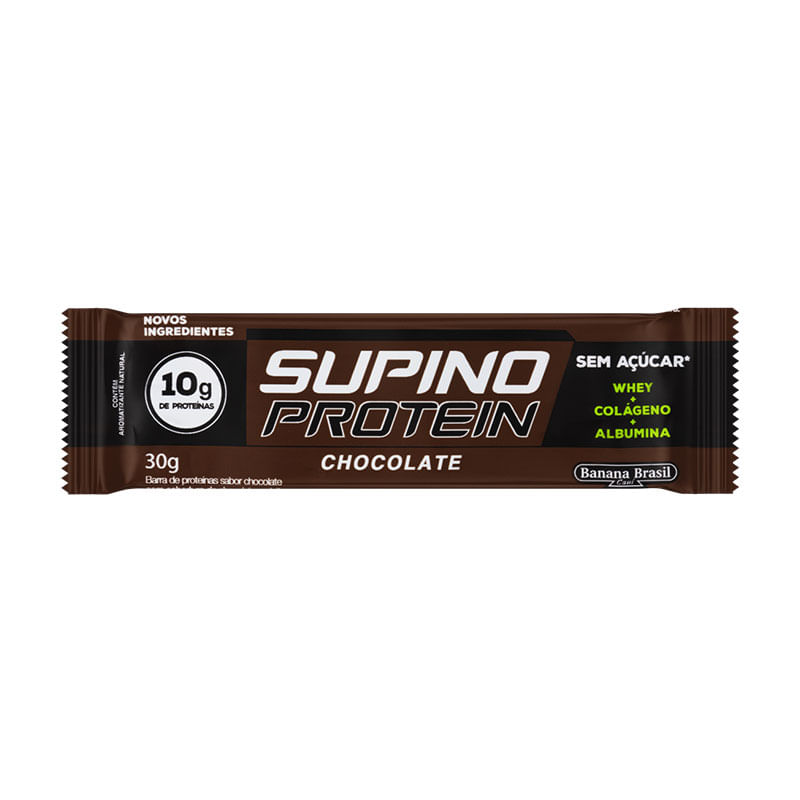 Supino Protein Banana Brasil Chocolate 30g