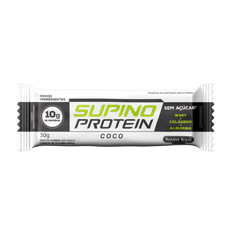 Supino Protein Banana Brasil Coco 30g