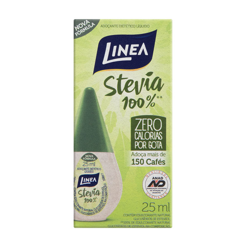 Adoçante Líquido Linea Stevia 25ml
