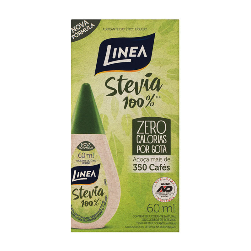 Adoçante Líquido Linea Stevia 60ml