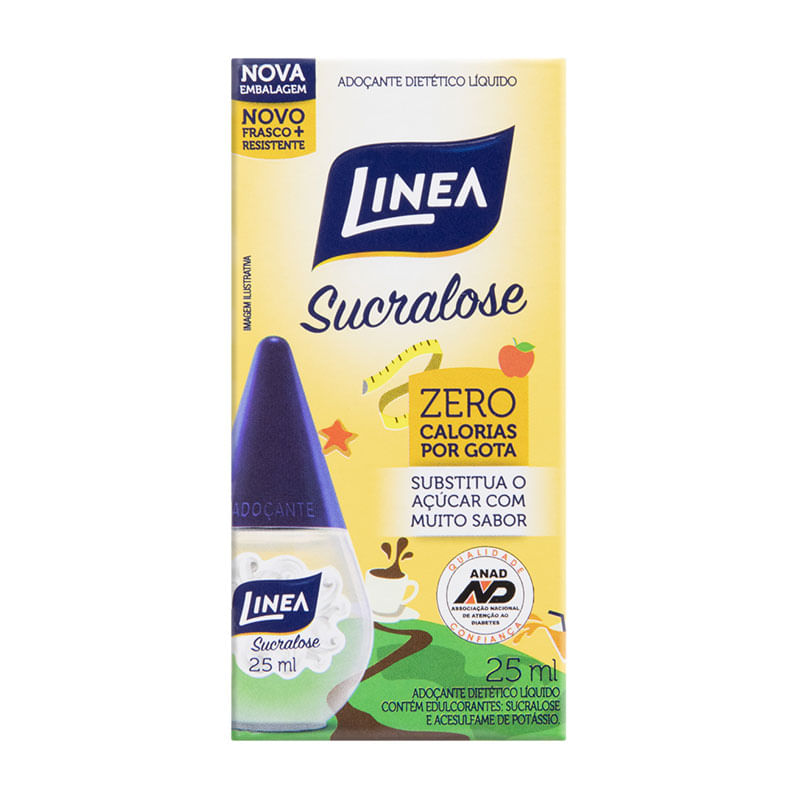 Adoçante Líquido Linea Sucralose 25ml