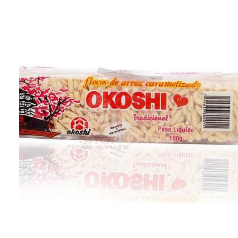 Flocos De Arroz Okoshi Tradicional 100g