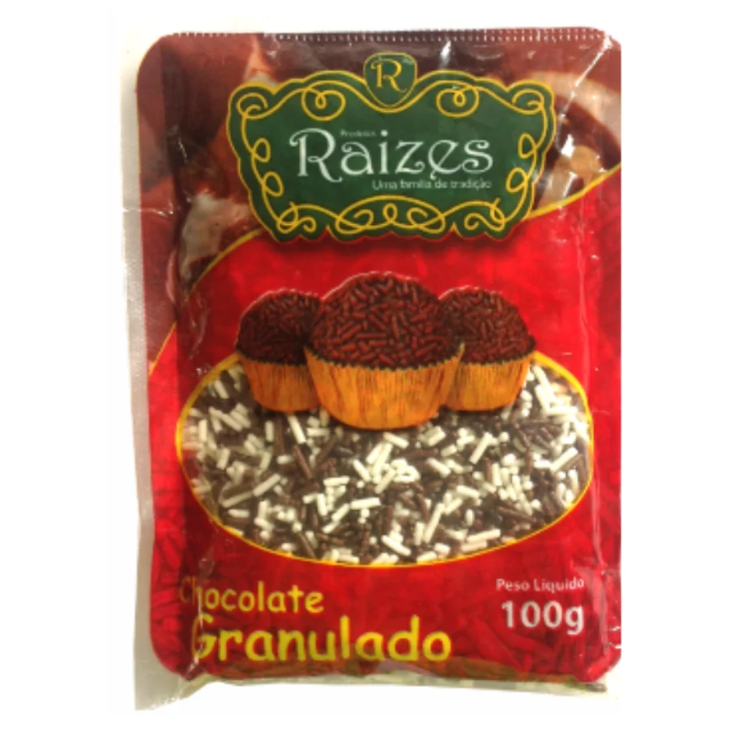 Granulado Raizes Chocolate Mesclado 100g