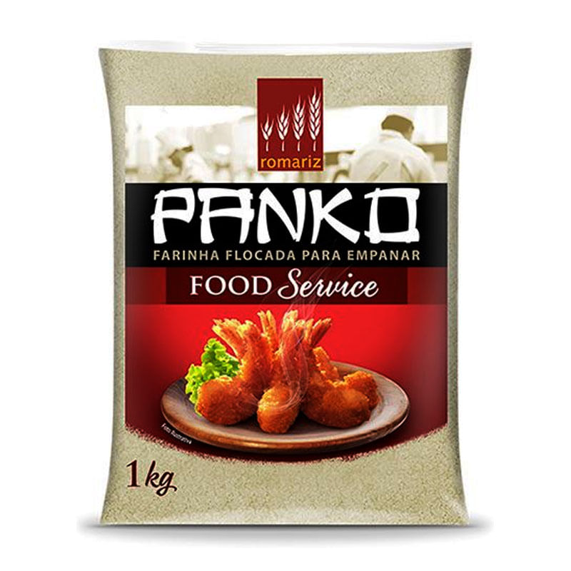 Farinha para Empanar Panko Romariz 1kg