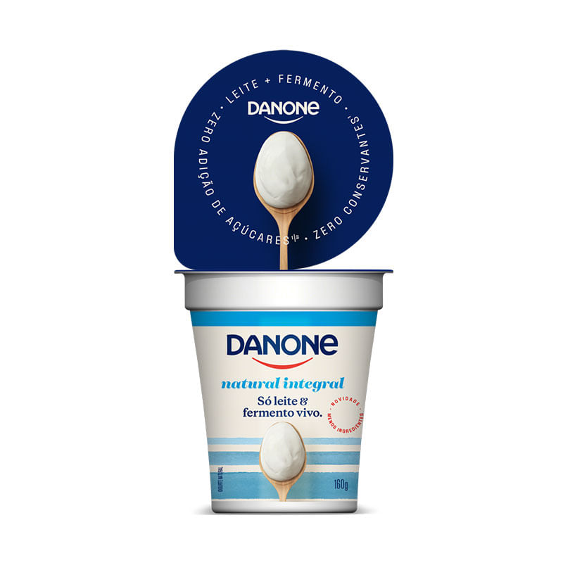 Iogurte Natural Integral 160g