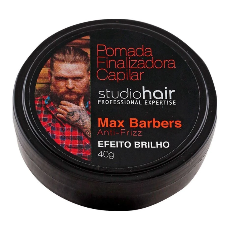 Pomada Finalizadora Hair Max Barbers 40g