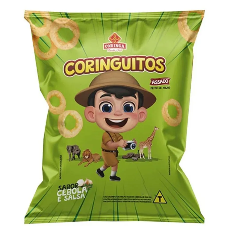 Salgadinho Coringuitos Cebola Salsa 30g
