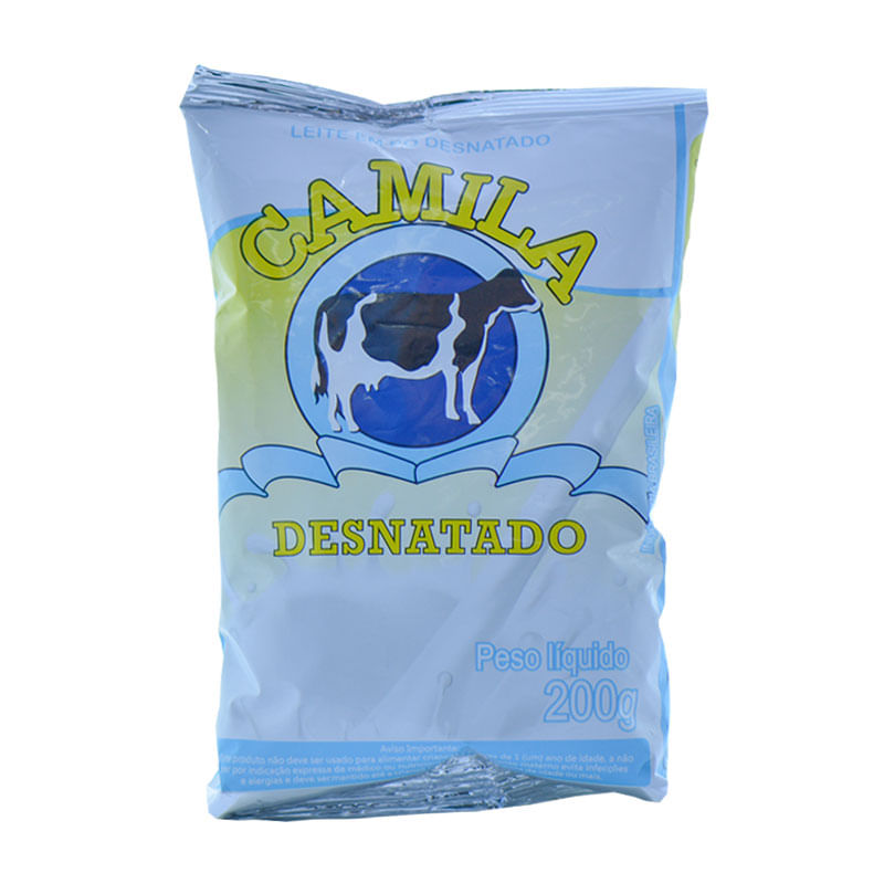Leite em Pó Camila Desnatado 200g