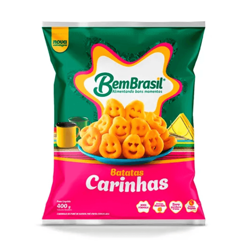 Batata Bem Brasil Carinhas 400g 