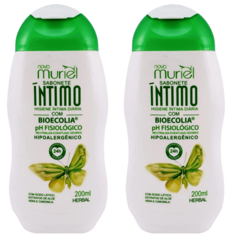 Kit Sabonete Íntimo Herbal 2 × 200 ml