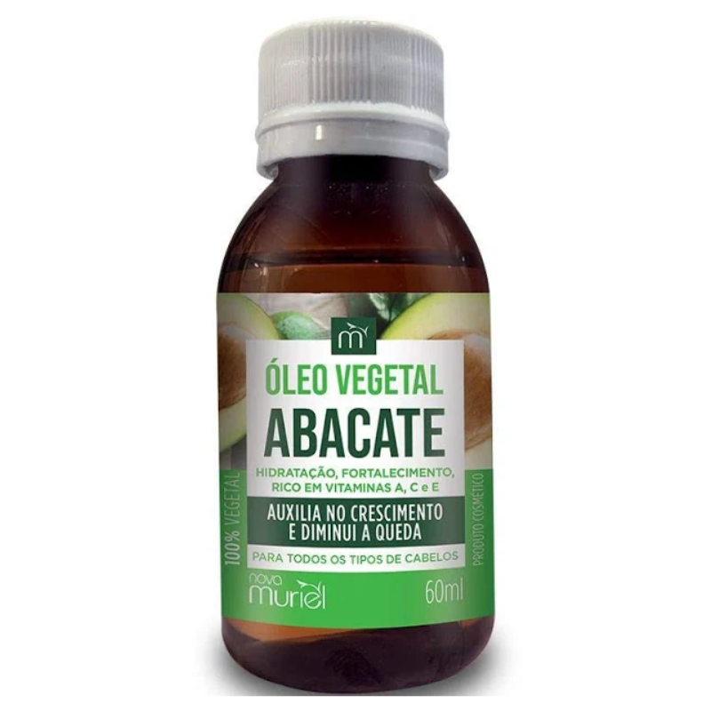 Óleo Capilar Vegetal Abacate Muriel 60 ml