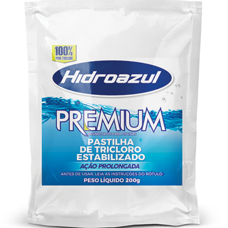 PASTILHA HIDRO AZUL PREMIUM 200G