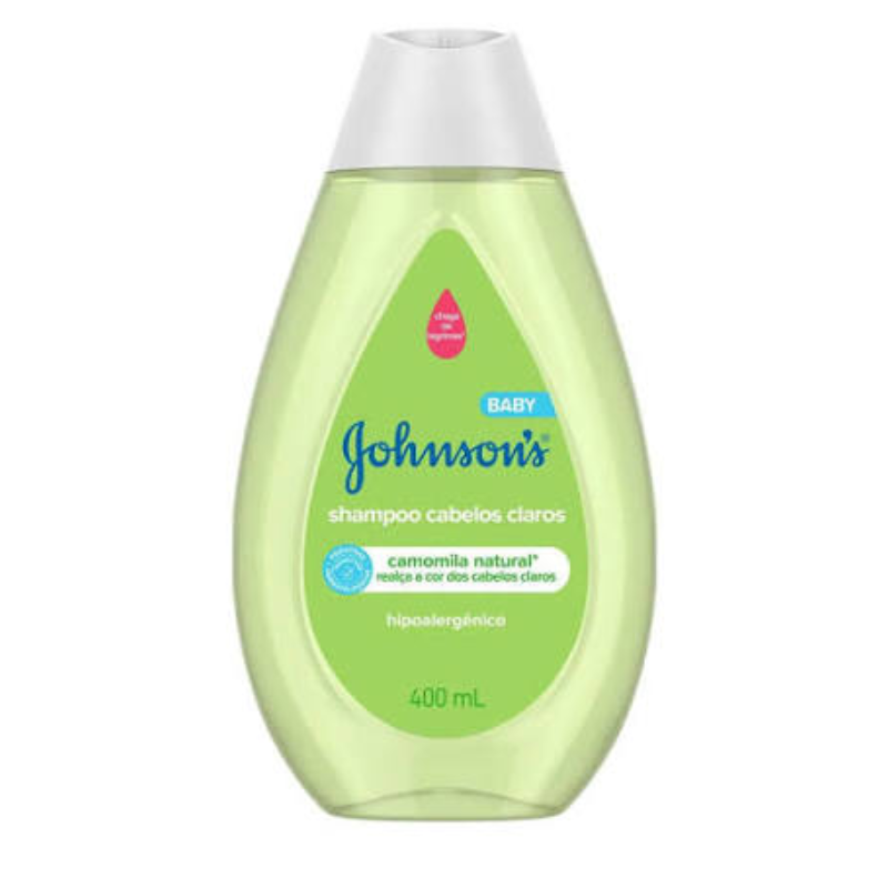 Shampoo Johnson s Baby Cabelos Claros Camomila Natural 400 mL