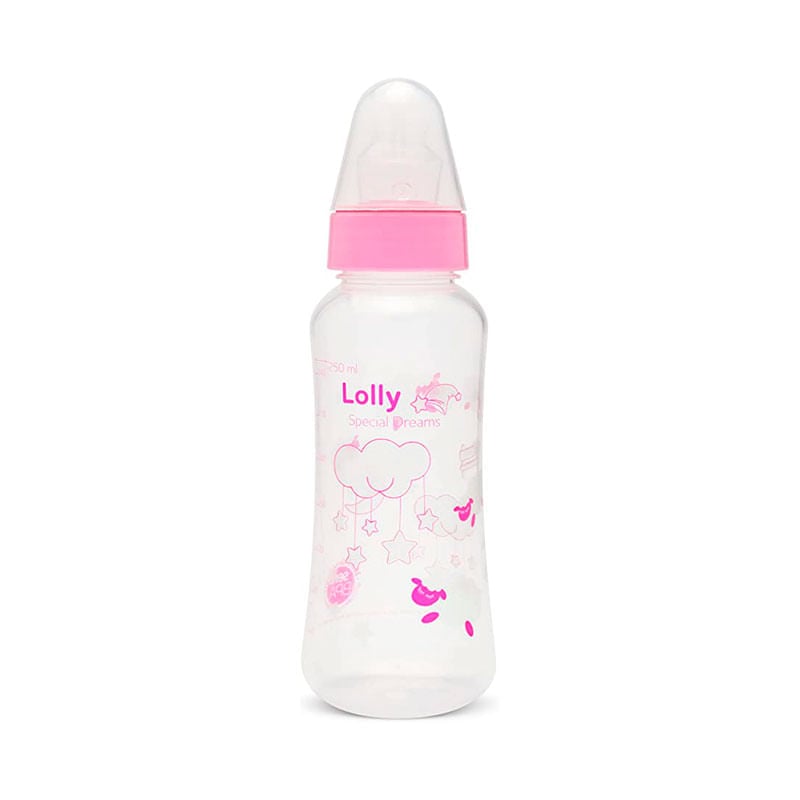 Mamadeira Lolly  Special 250ML Rosa