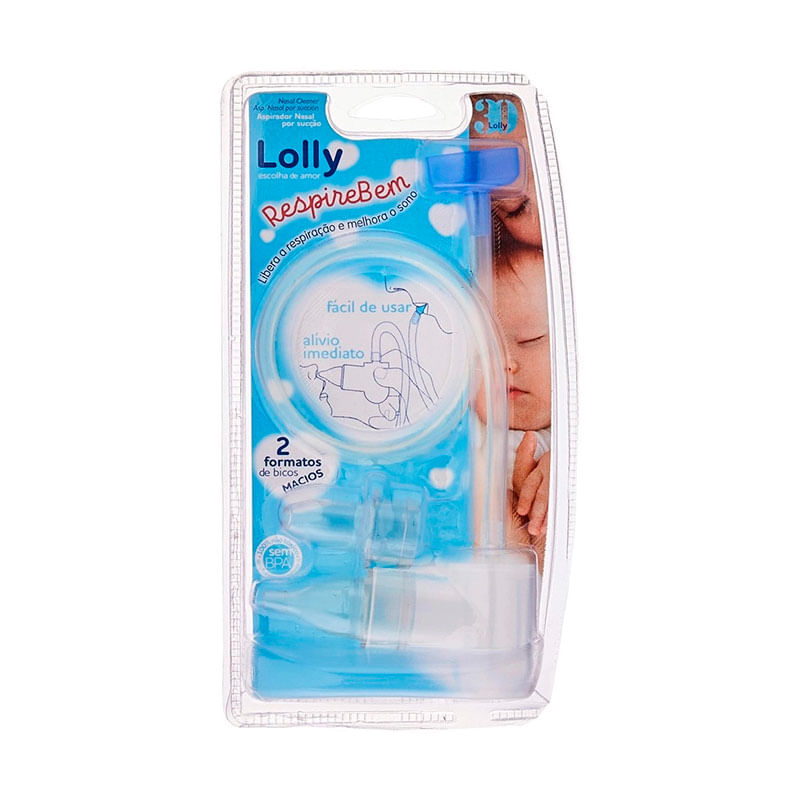 Respirebem Aspir Nasal Sucção Lolly 
