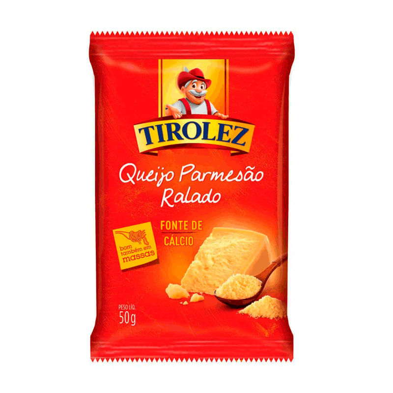 Queijo Parmesão Ralado Tirolez 50g