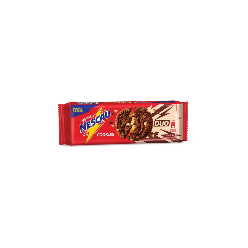 BISC COOKIE NESCAU CHOC GOTAS DUO 60G