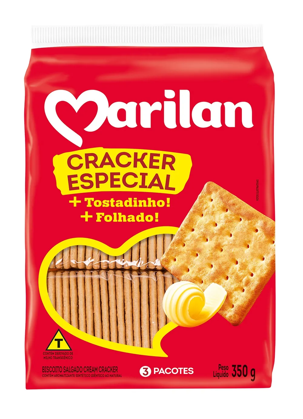 BISCOITO MARILAN CRACKER 350G ESPECIAL