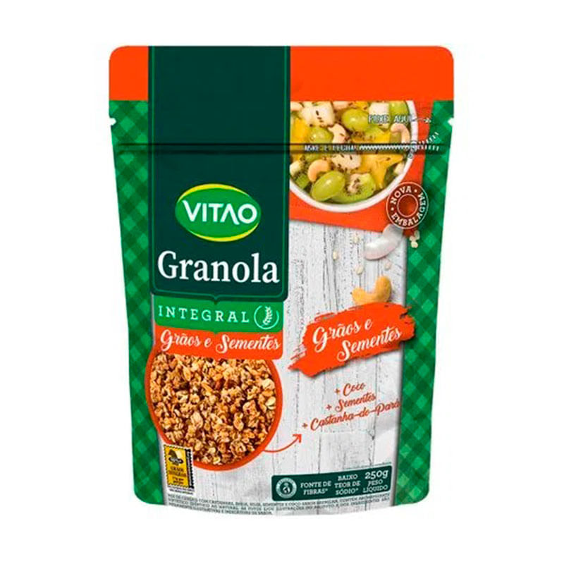 Granola Vitão Grãos e Sementes 250g
