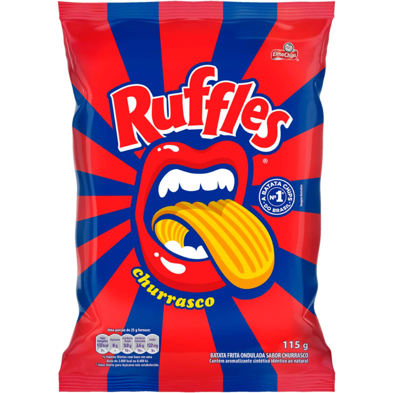 BATATA RUFFLES CHURRASCO 115G