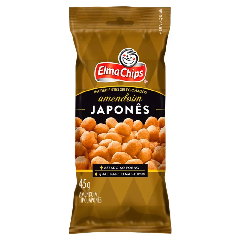 AMENDOIM ELMA CHIPS 45G JAPONES