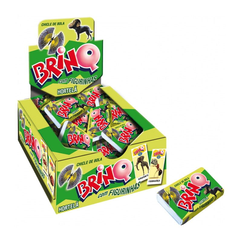 Chiclete Toffano Brinq B Hortelã 350g