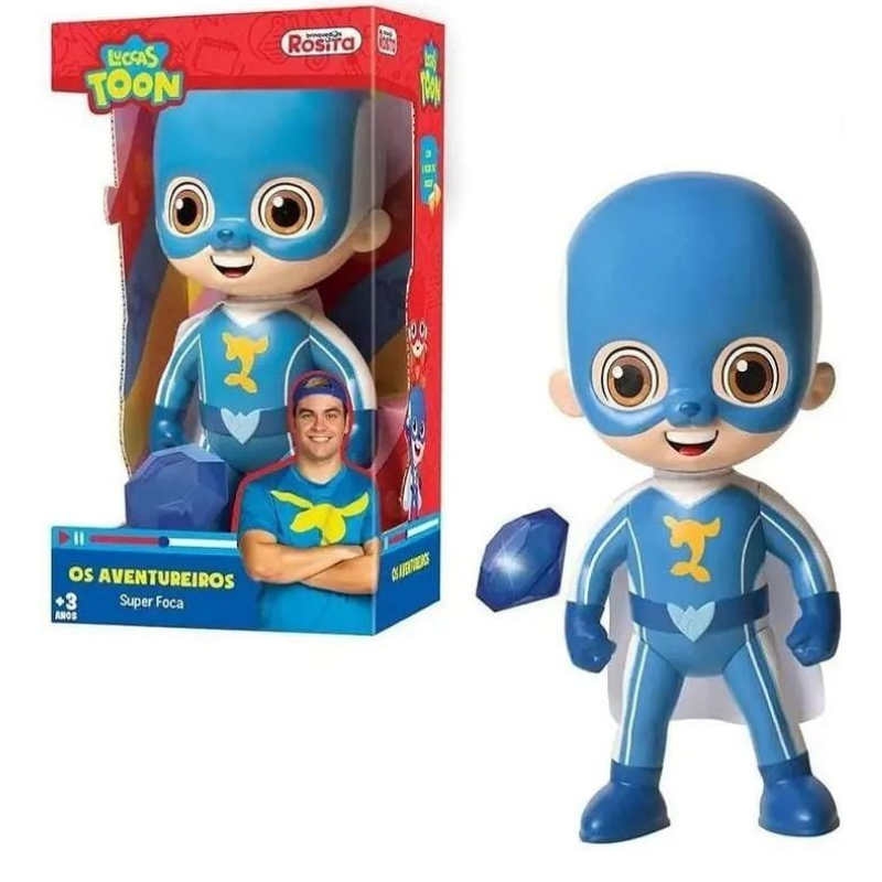 Boneco Avent. Super Foca Novabrink