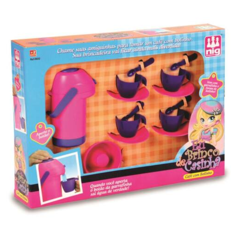COZINHA NIG CAFÉ COM BOLINHO 14PCS