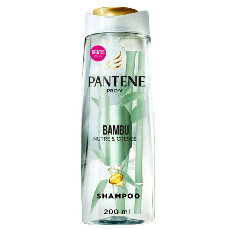 SHAMP PANTENE 200ML BAMBU